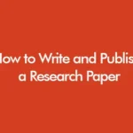 UK student or researcher writing a research paper for journal publication
