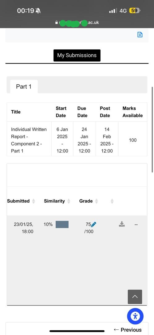 75/100 Written Report